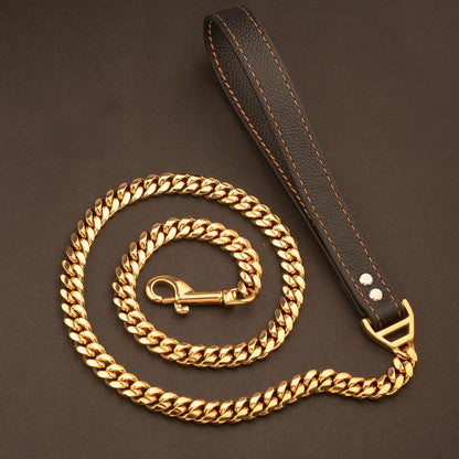 Stainless Steel Chain Leash 14mm